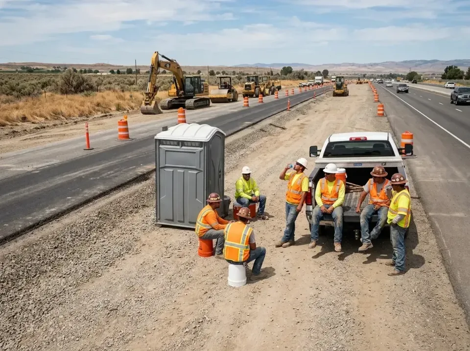 highway-road-construction-crew-007 — frequently asked questions, Porta Potty and Restroom Rentals in Three Lakes, FL
